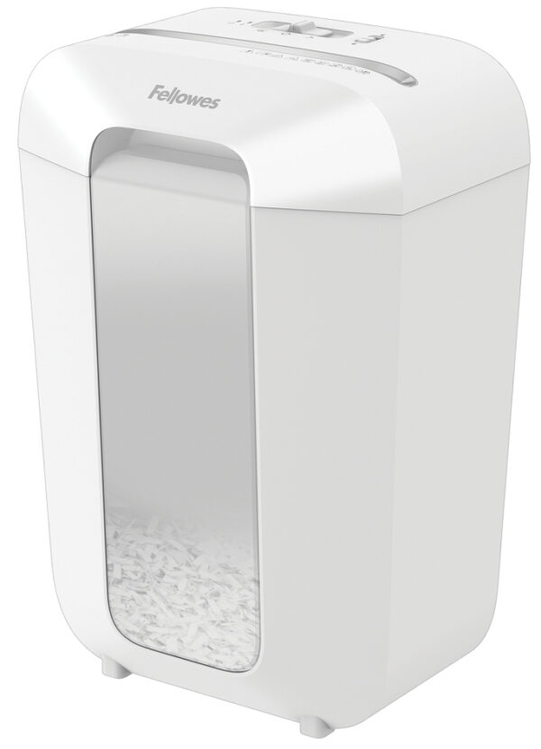 Fellowes Powershred LX70 Aktenvernichter CrossCut 11 Blatt 4x40mm P-4 Weiss