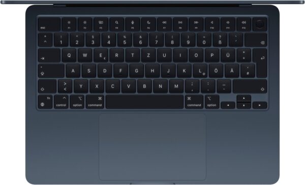 MacBook Air: Apple M3 chip with 8-core CPU and 8-core GPU, 8GB, 256GB SSD - Midnight