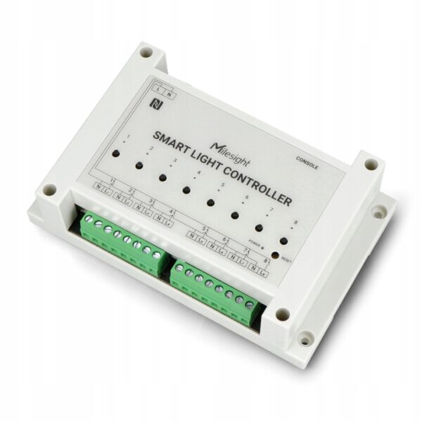 IoT Milesight Smart Light Controller LoRaWAN 16A max. 8 out