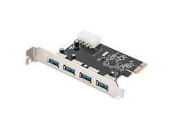 Digitus 4-Port USB 3.0 PCI Express-Karte
