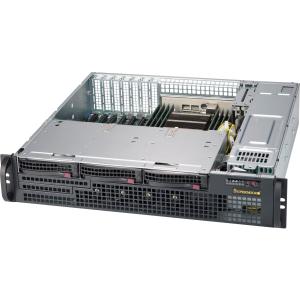 Supermicro SC825M BTQC-R802LPB - Rack-Montage - 2U - verbessertes - erweitertes ATX