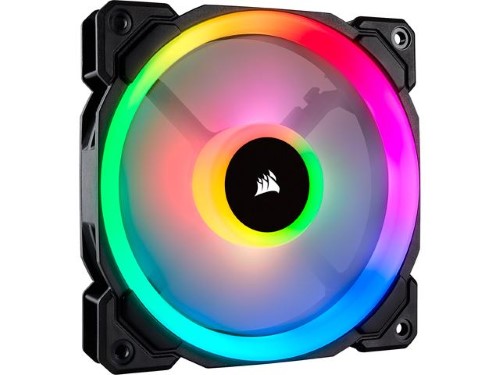 120mm Corsair LL Series LL120 RGB Gehäuselüfter Black