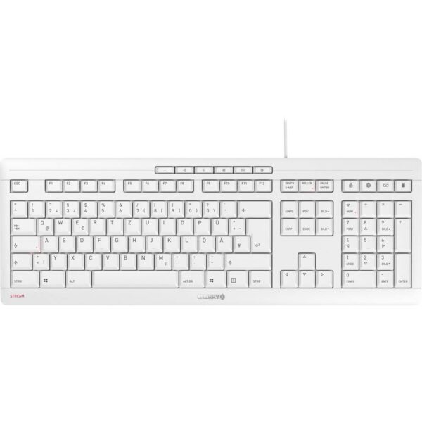 Cherry STREAM JK-8500 USB white QWERTZ DE