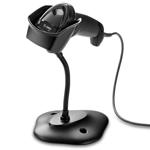 Zebra Barcode-Scanner DS2208 1D/2D USB RS-232 Kabelgebunden inkl. Standfuß