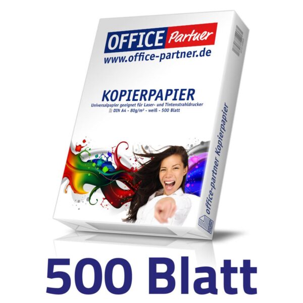 Universal Kopierpapier 80g/m²/210x297mm 500 Blatt weiss