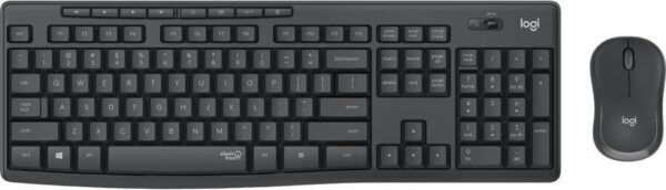 Logitech MK295 Silent wireless Combo black QWERTZ DE