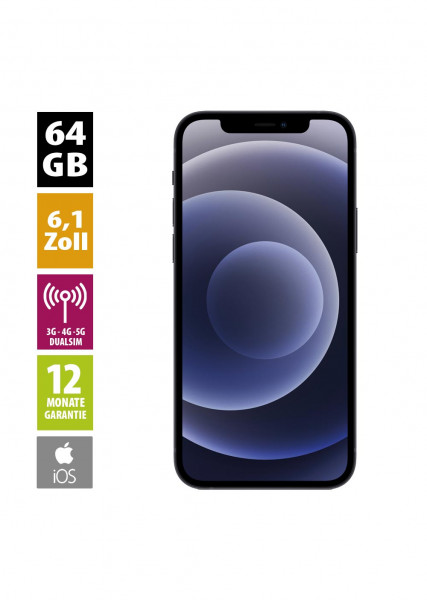 Apple iPhone 12 64GB BLACK