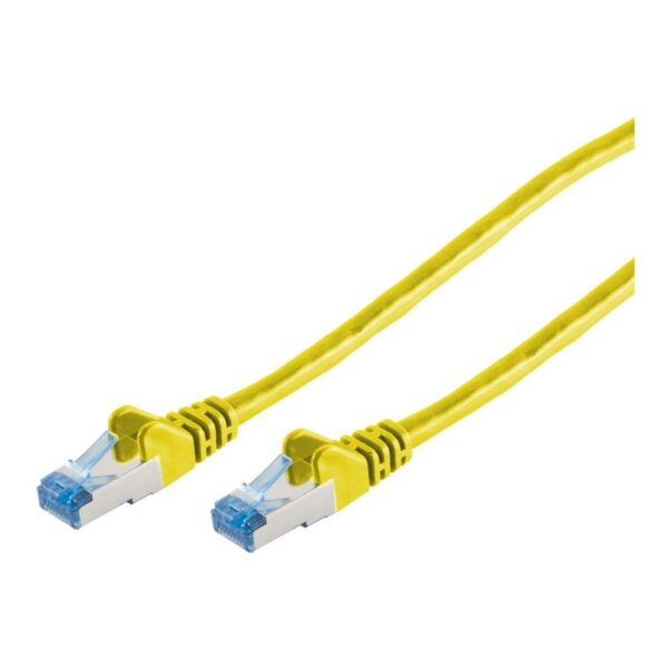 Patchkabel CAT6a RJ45 S/FTP PiMF 1m Gelb