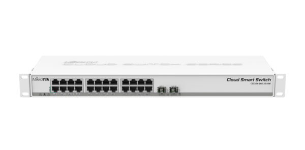 24+2P MikroTik CSS326-24G-2S+RM SFP+ POE M RM