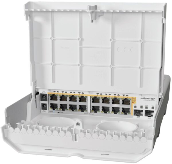 16P+2 Mikrotik CRS318-16P-2S+OUT SFP+ POE