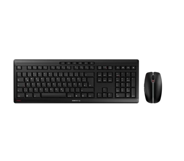 Cherry Tastatur und Maus Set STREAM DESKTOP RECHARGE black QWERTZ DE