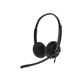 Yealink YHS34 Dual Headset kabelgebunden QD zu RJ10
