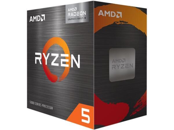 AMD Ryzen 5 5600G Box 3,9 GHz up to 4,4GHz AM4 6xCore 16MB 65W with Radeon Graphics with Wraith Stealth Cooler Zen 3