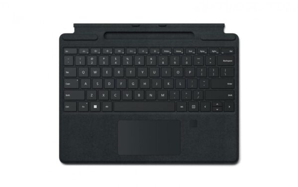 Microsoft Surface Signature Pro 8/9/X Type Cover Fingerprint AT/DE Black