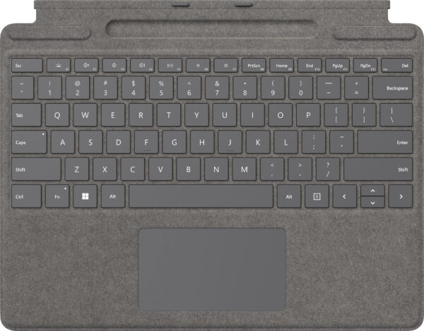 Microsoft Surface Signature Pro 8/9/X Type Cover Fingerprint AT/DE Black Retail