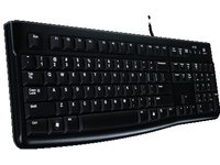 Logitech K120 USB black QWERTZ DE
