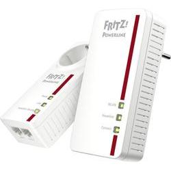 INTD AVM FRITZ! Powerline 1260E WLAN Set 1200Mbit/s Eingebauter Ethernet-Anschluss WLAN Weiß