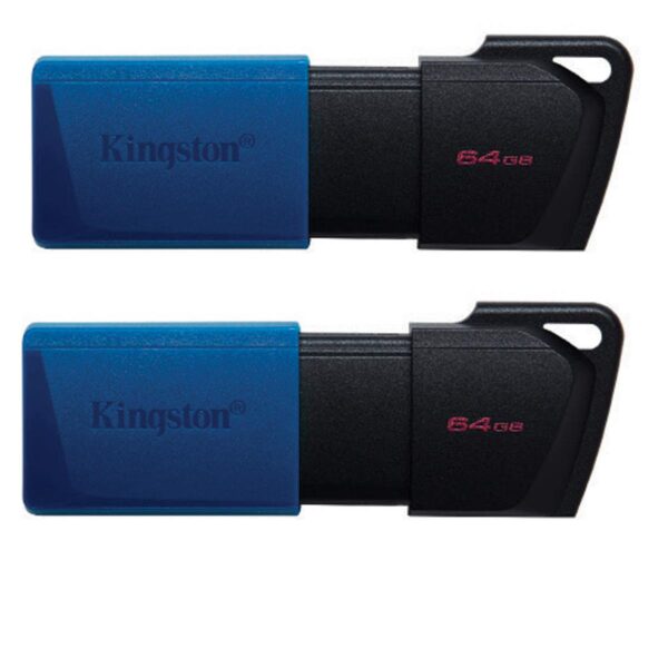 STICK 64GB USB 3.2 Kingston DataTraveler Exodia M 2er Pack Black/Blue