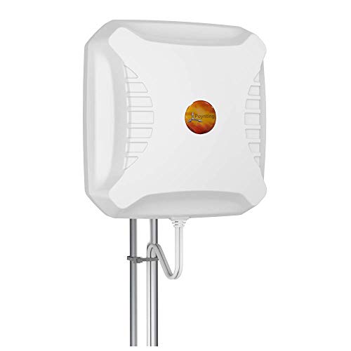 Poynting Antennas 5G/LTE Mast/Wand A-XPOL-0002-V3-03 weiß SMA (M) 11dbi Flat-MIMO SMA M 10m Kabel