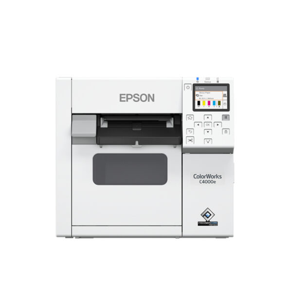 Epson CW-C4000e (mk) Desktop-Farbetikettendrucker mit mattschwarzer Tinte