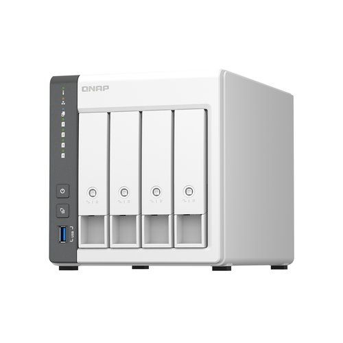 QNAP TS-433 NAS-Server 4Schächte ARM A55 2GHz SATA 6Gb/s