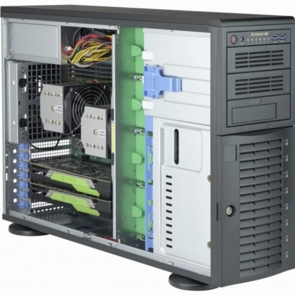S 4HE SUPERMICRO CSE-743AC-1K26B-SQ
