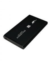 6cm SATA USB2 LogiLink Alu black