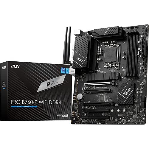 1700 MSI PRO B760-P WIFI DDR4