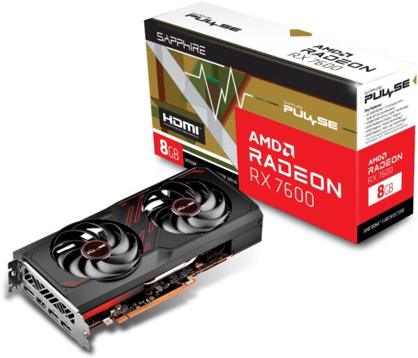 RX 7600 8GB Sapphire Gaming GDDR6