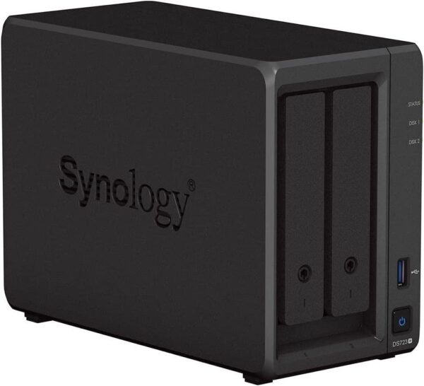 2-Bay Synology DDR 4 1x USB3.2 DS723+ 2GB 2x GBE 1