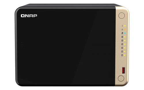 6-Bay QNAP TS-664-8G Intel® Celeron® - N5095 - Schwarz