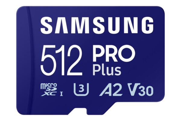 CARD 512GB Samsung PRO Plus microSD UHS-I U3 Full HD 4K UHD
