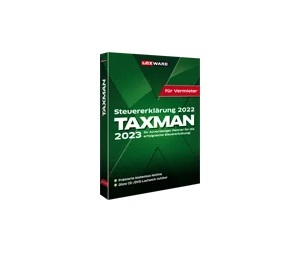 Lexware Taxman 2023 für Vermieter 1 Device, bis zu 5 Steuererklärungen - ESD-DownloadESD