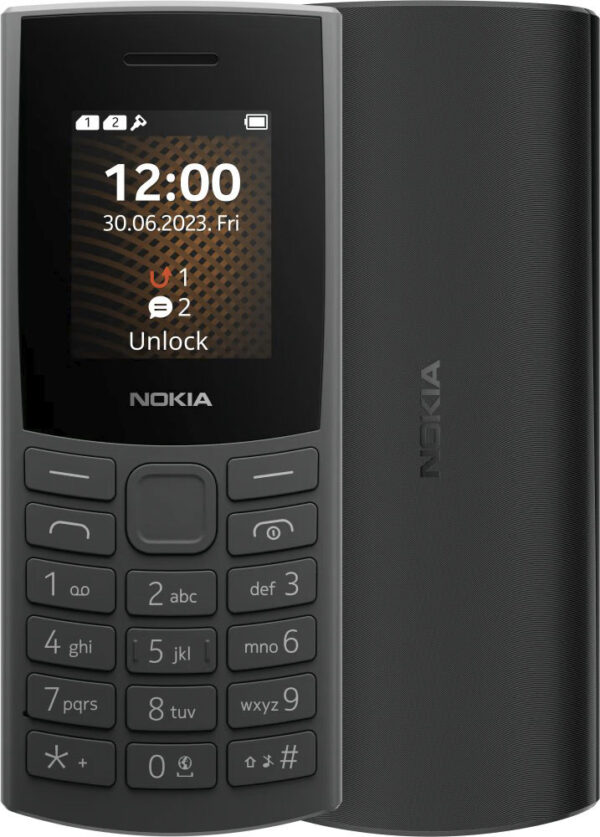 Nokia 105 4G Dual SIM black