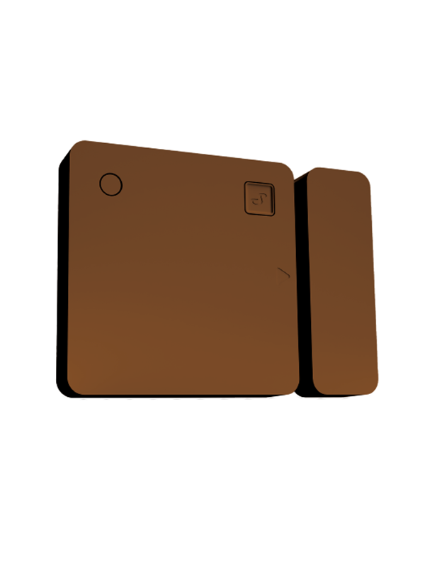 Shelly Sensor "Blu Door/Window" Tür- & Fensterkontakt Bluetooth Braun