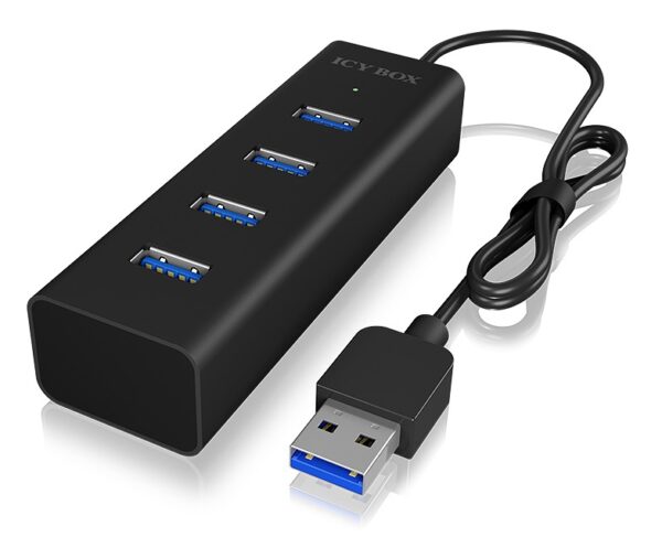 ICY BOX IB-HUB1409-U3 USB 3.0 HUB 4-Port 4xUSB 3.0