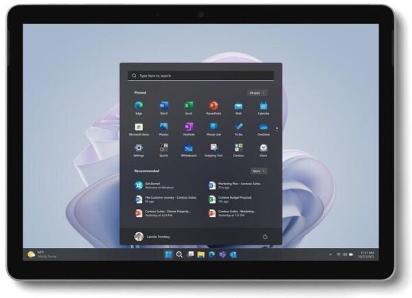 Microsoft Surface Go4 256GB (Intel N200/8GB ) Platinum W10PRO